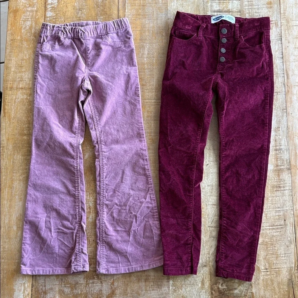 Girls bottoms set size 6x/7 years